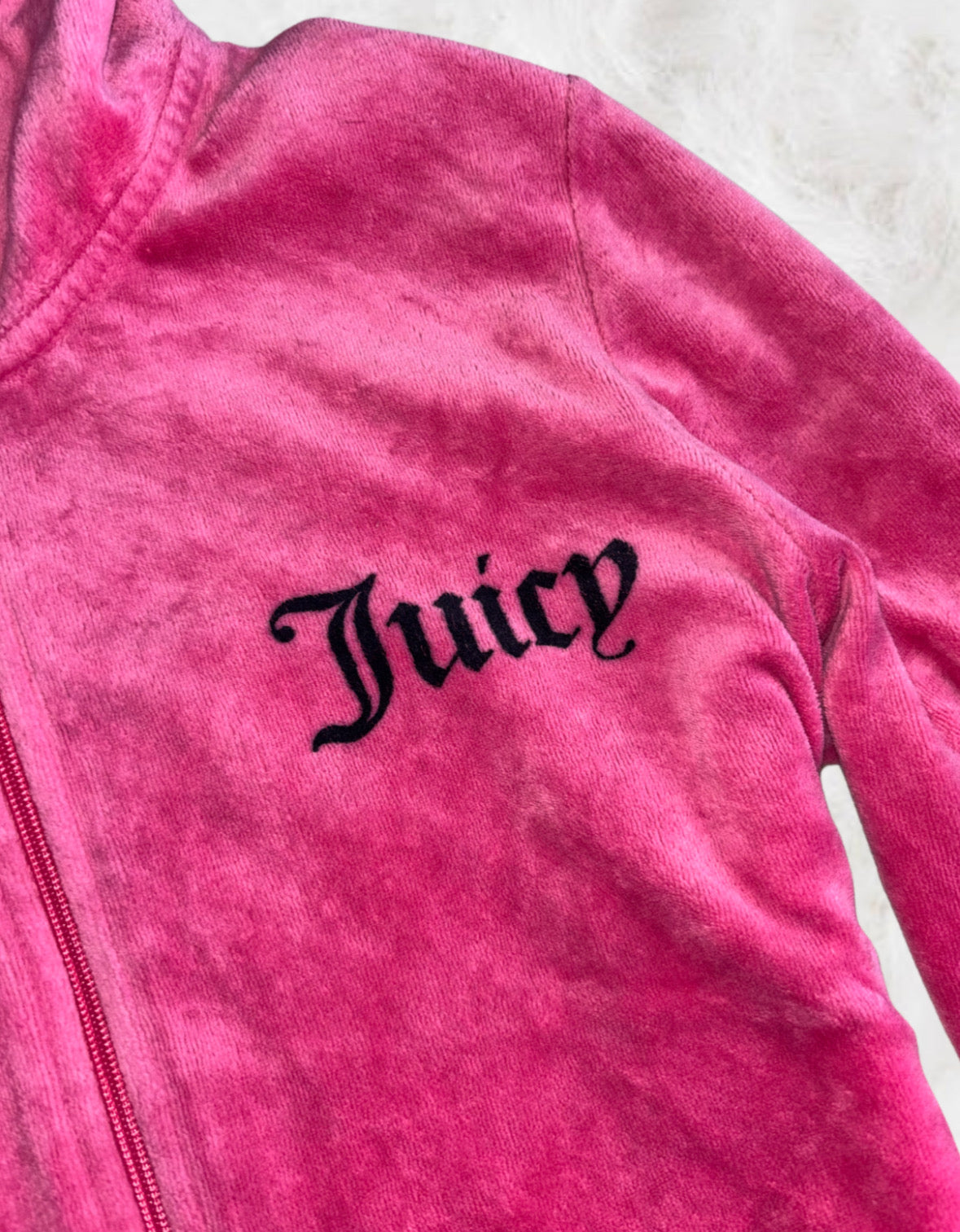 Juicy Couture Bubblegum Pink Velour Hoodie