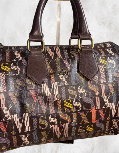 Miss Sixty Retro All Over Print Duffle Bag