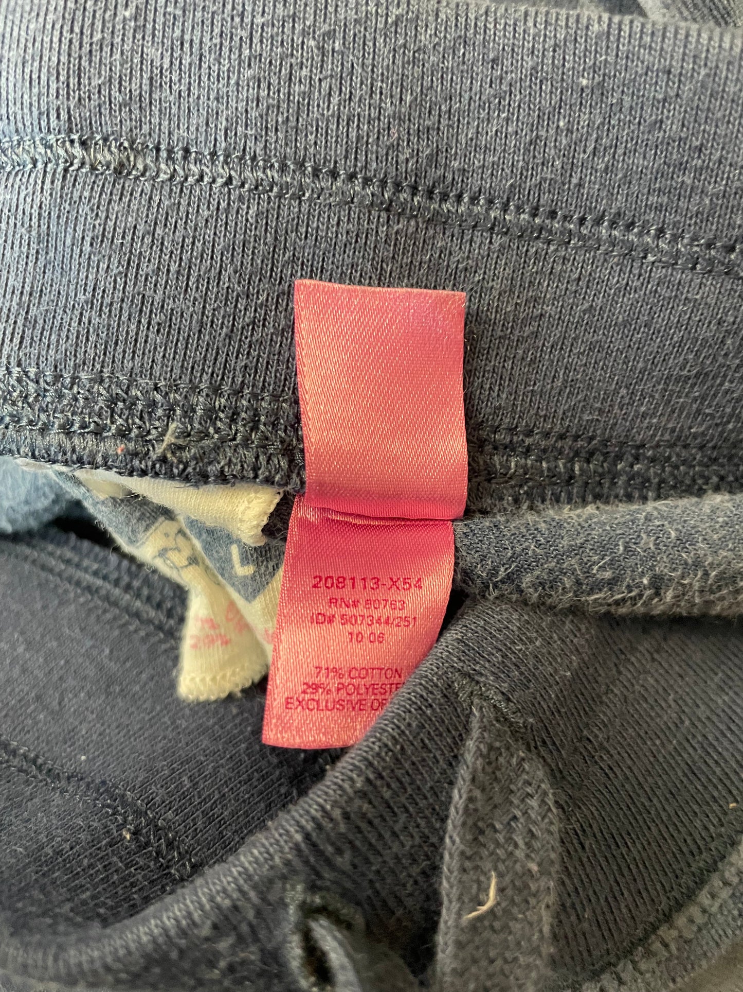 Victoria’s Secret Vintage 2006 Blue x Pink Velour Pants