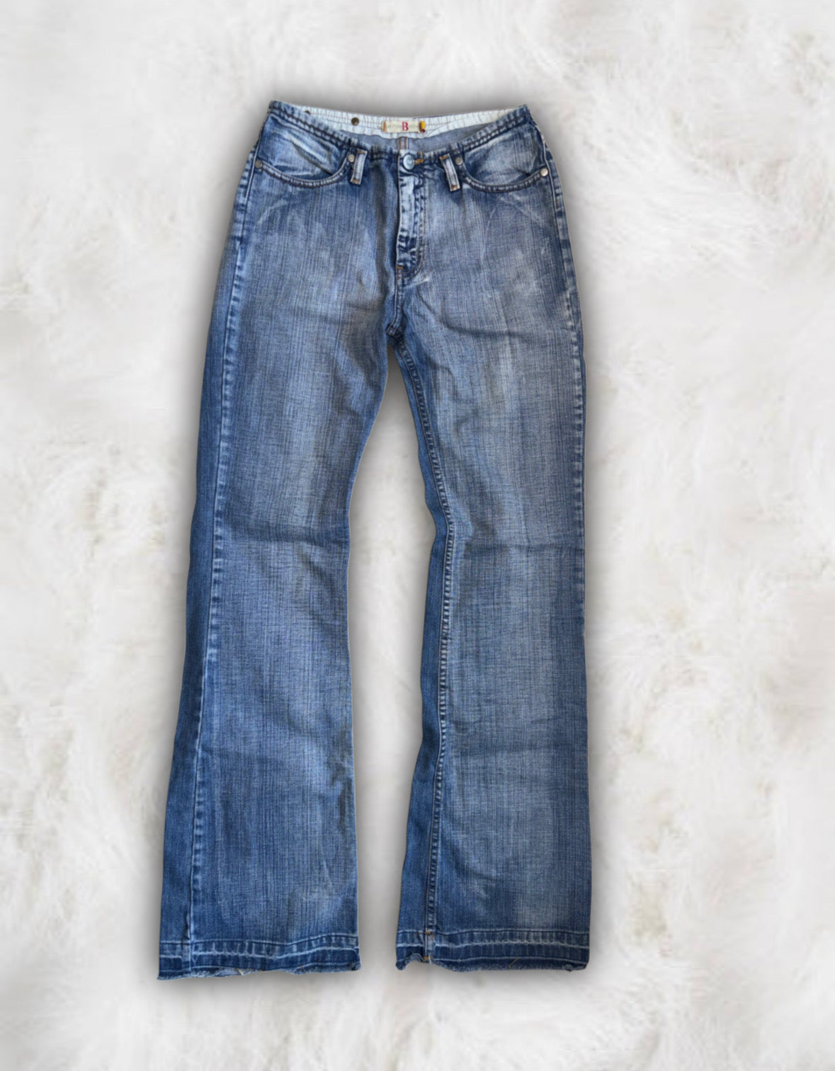 y2k Vintage Low-Waisted Flared Jeans