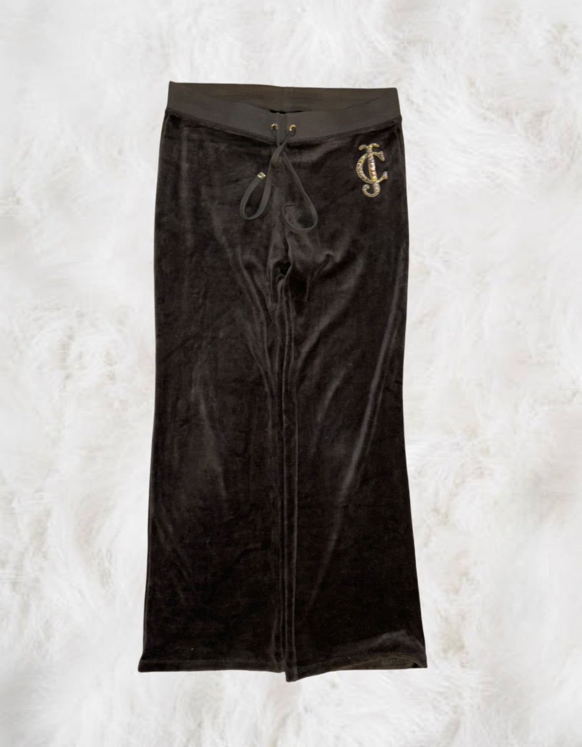 Juicy Couture Brown Velour 2 Piece Tracksuit