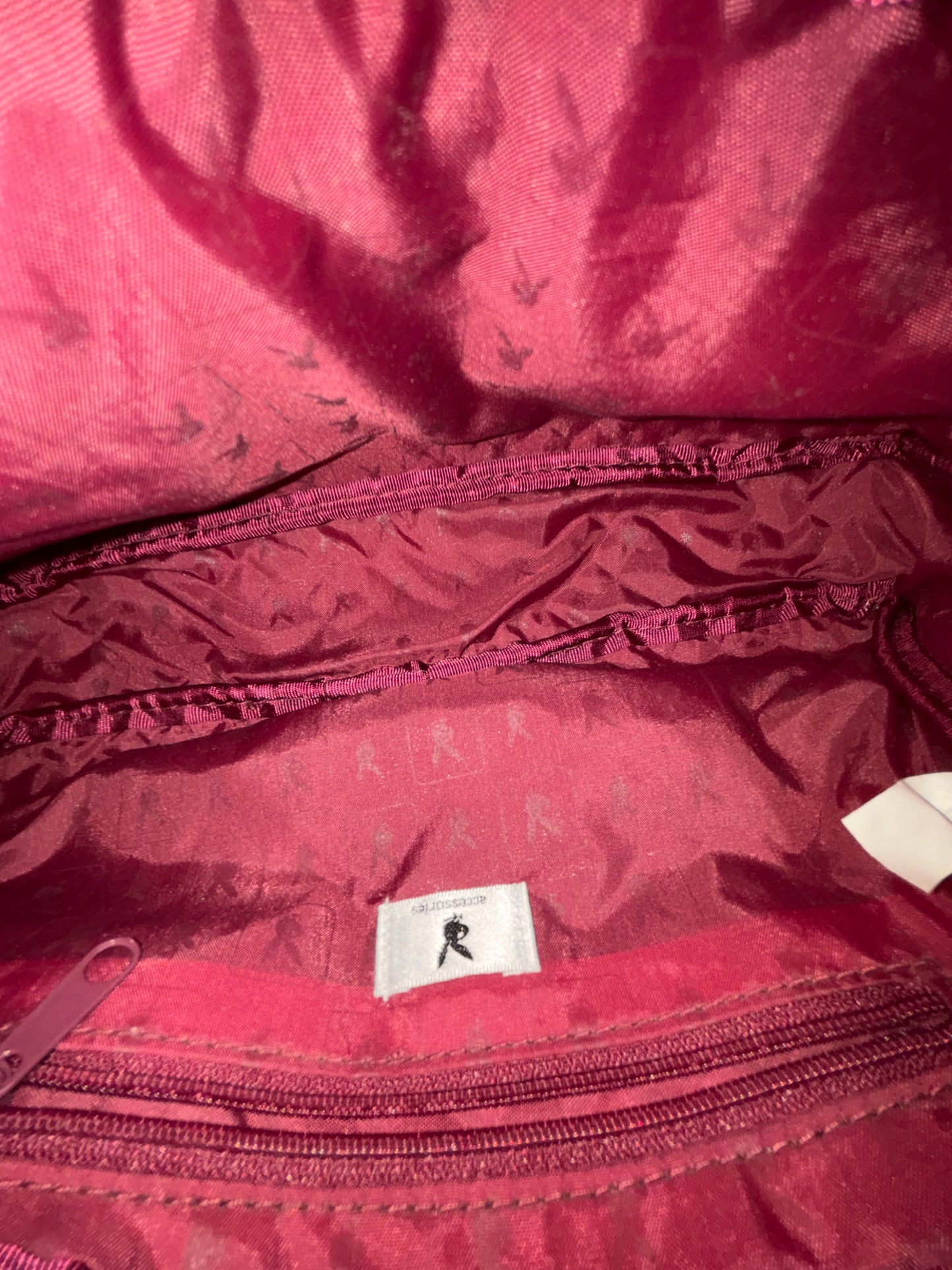 Playboy Deadstock Rose Suede Mini Bowler Bag