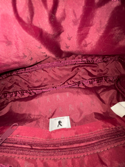 Playboy Deadstock Rose Suede Mini Bowler Bag