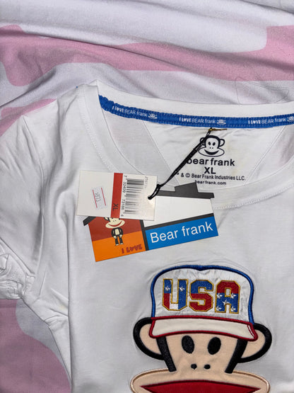 Paul Frank White USA T-Shirt (XL)