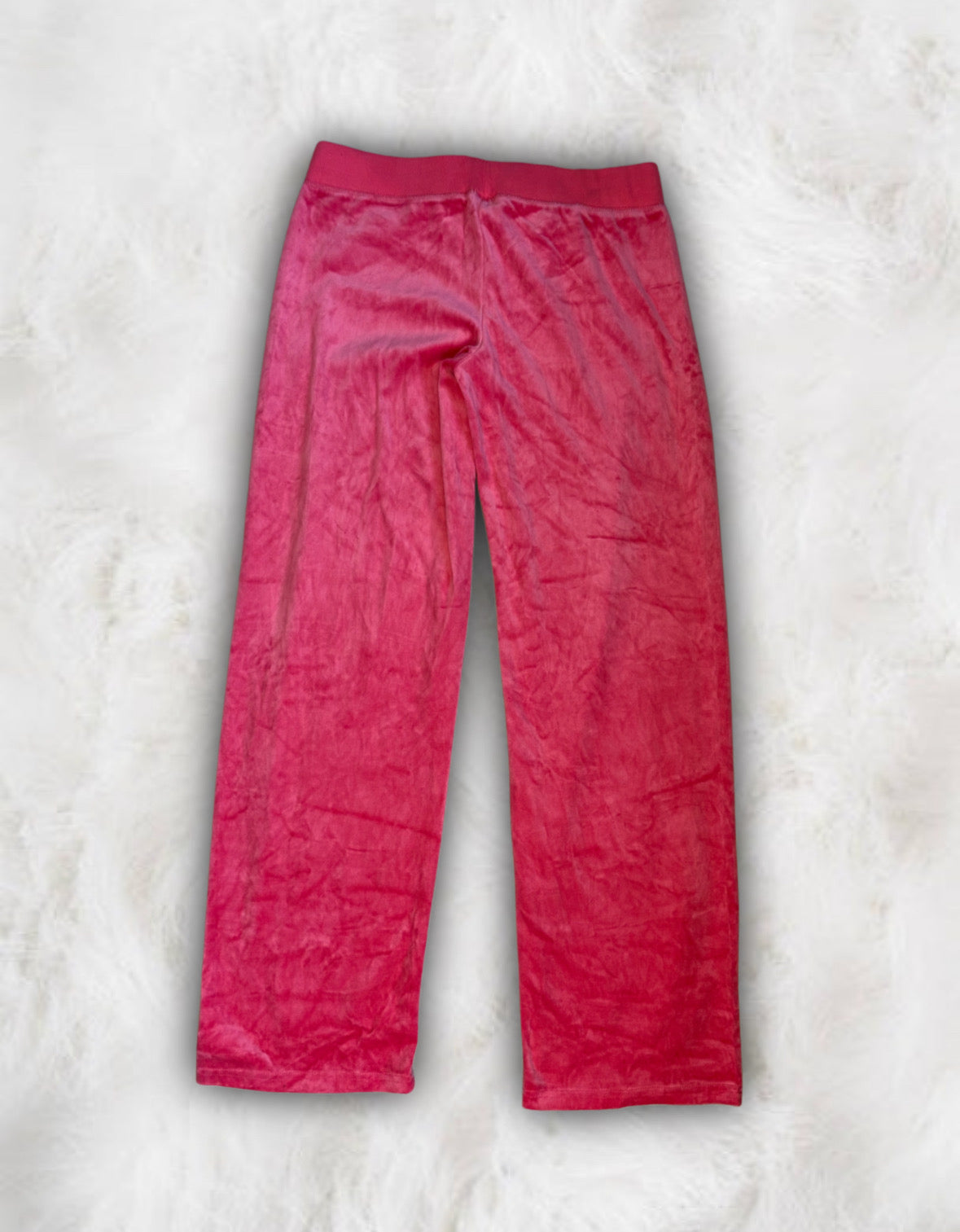 Juicy Couture Deadstock Coral Pink Velour 2 Piece Tracksuit