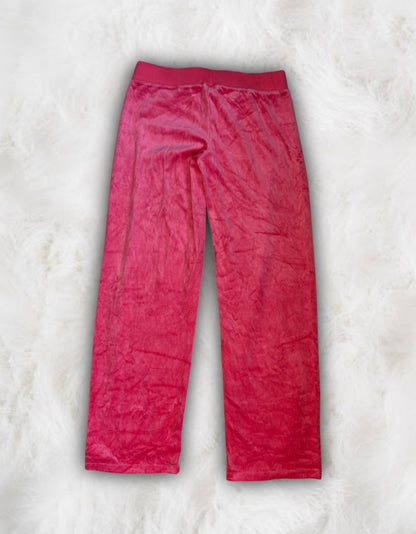 Juicy Couture Deadstock Coral Pink Velour 2 Piece Tracksuit