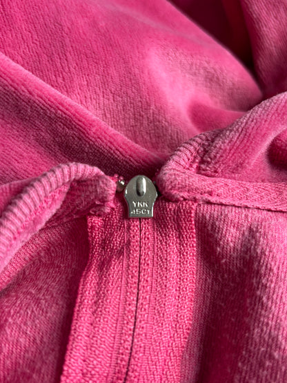 Juicy Couture Bubblegum Pink Velour Hoodie
