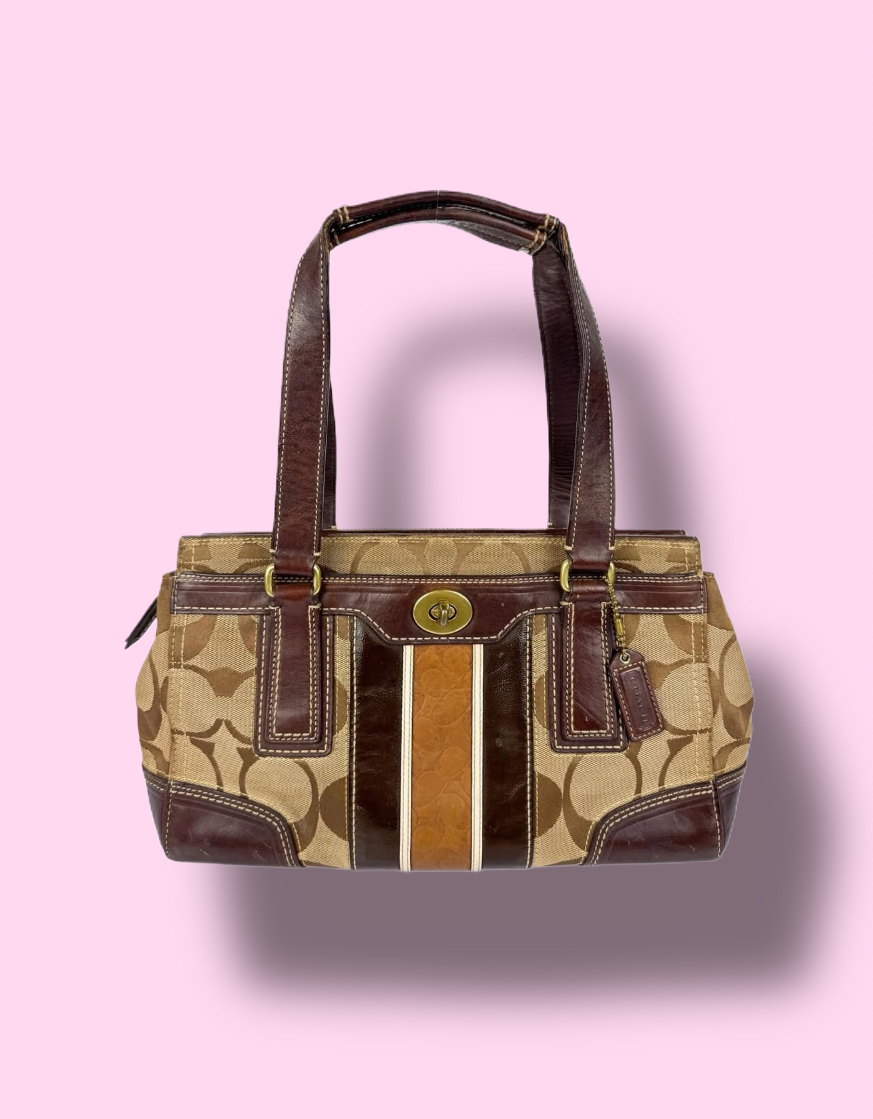 バッグ 1162 Coach Hampton Pabbled Leather Bag 1162 Coach Hampton Pabbled Leather Bag - メルカリ