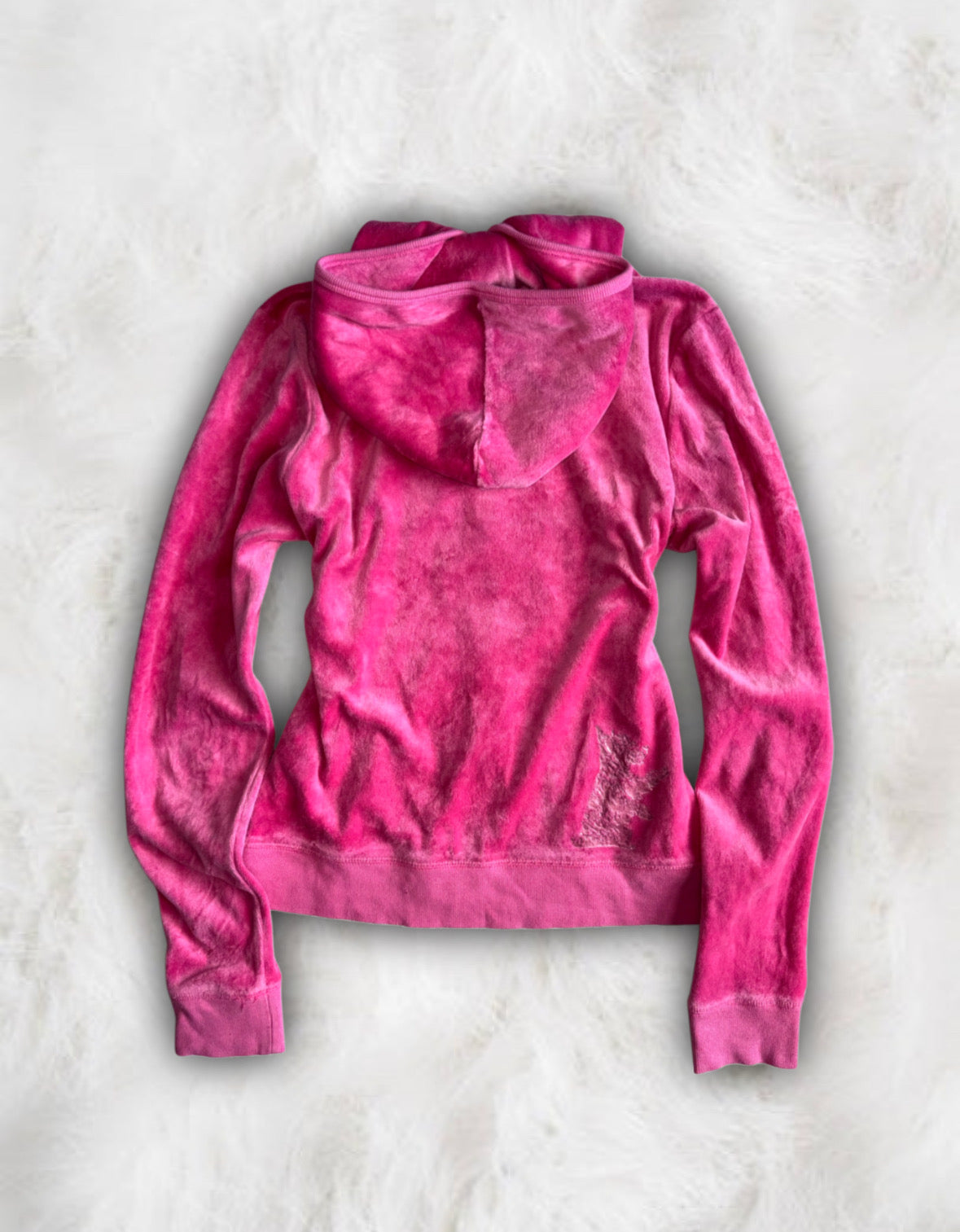 Juicy Couture Bubblegum Pink Velour Hoodie
