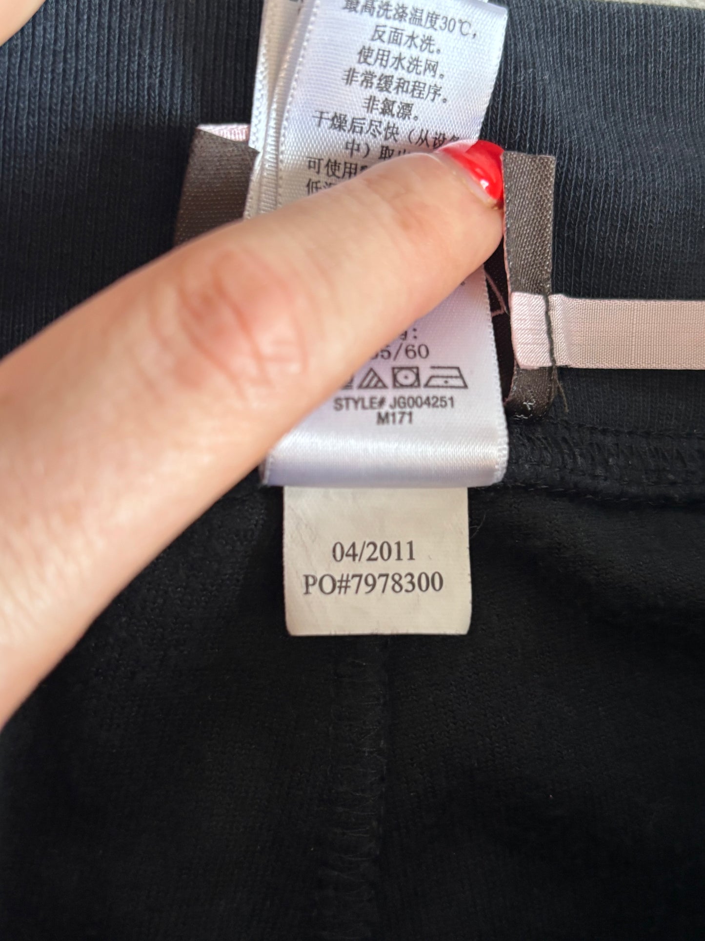 Juicy Couture Rare Black Velour 2 Piece Tracksuit