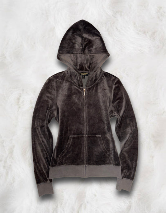 Juicy Couture Cheetah Print x Brown Velour 2 Piece Tracksuit