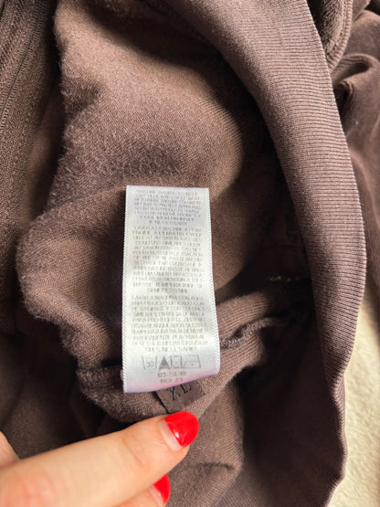 Juicy Couture Chocolate Brown Velour Hoodie