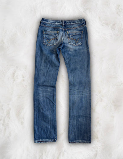 Diesel Vintage Super Low-Waisted Jeans