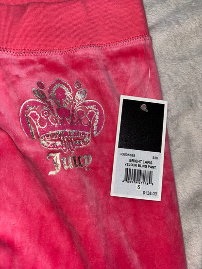 Juicy Couture Deadstock Coral Pink Velour 2 Piece Tracksuit