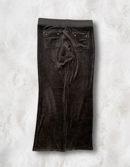 Juicy Couture Brown Velour 2 Piece Tracksuit
