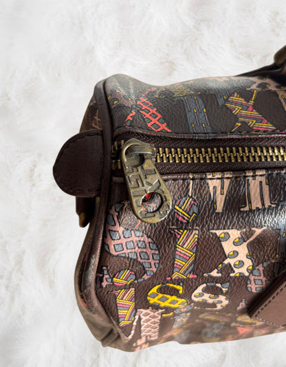 Miss Sixty Retro All Over Print Duffle Bag