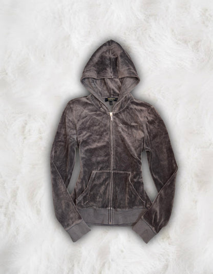 Juicy Couture Brown Velour 2 Piece Tracksuit