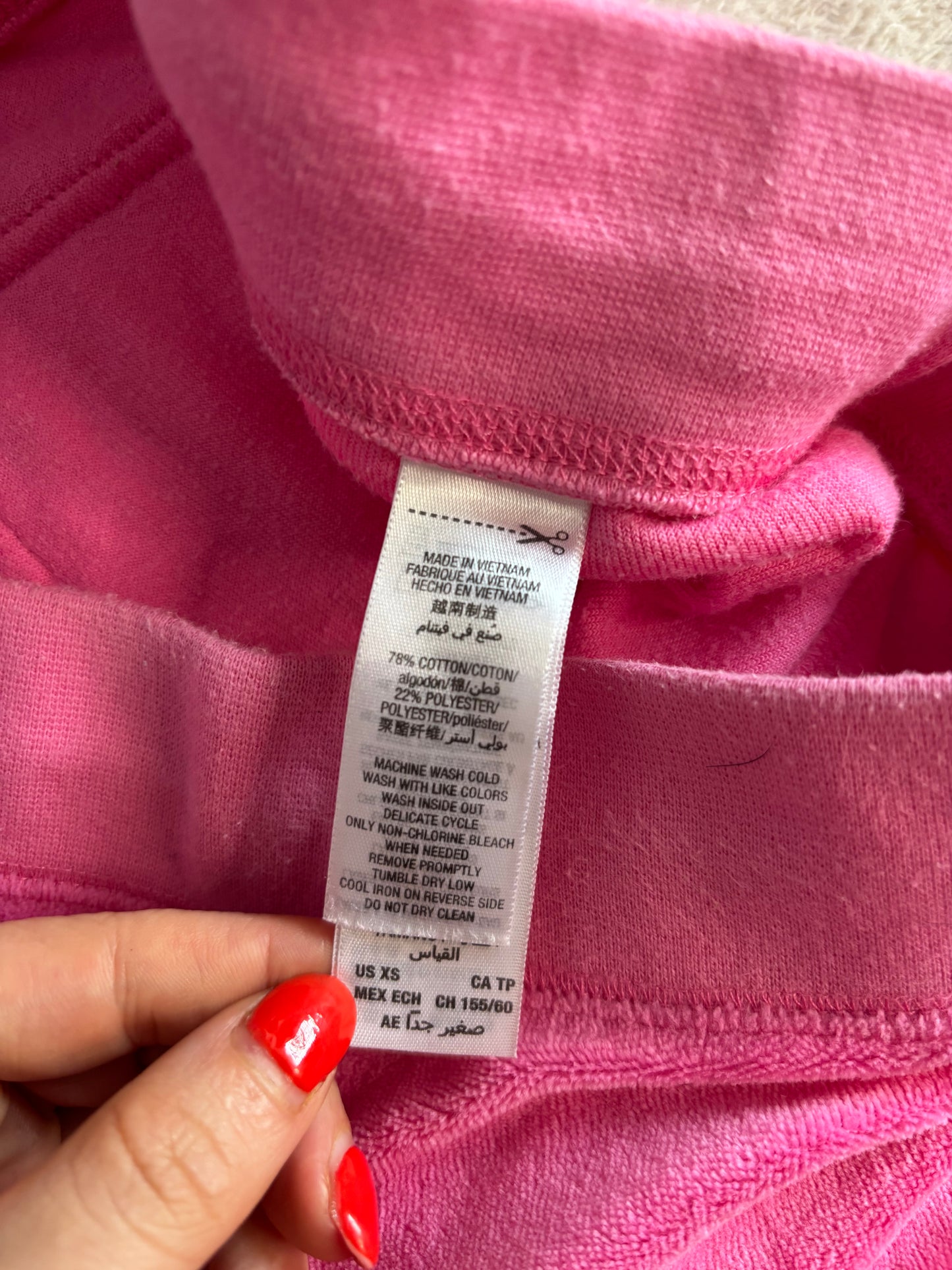 Juicy Couture Pink Velour 2 Piece Tracksuit