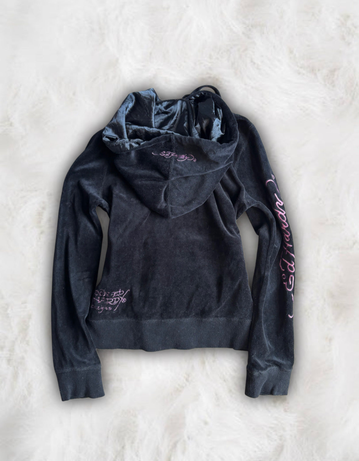 Ed Hardy Vintage 90s Japanese Koi Fish Hoodie