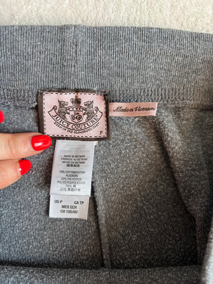 Juicy Couture Grey Velour 2 Piece Tracksuit