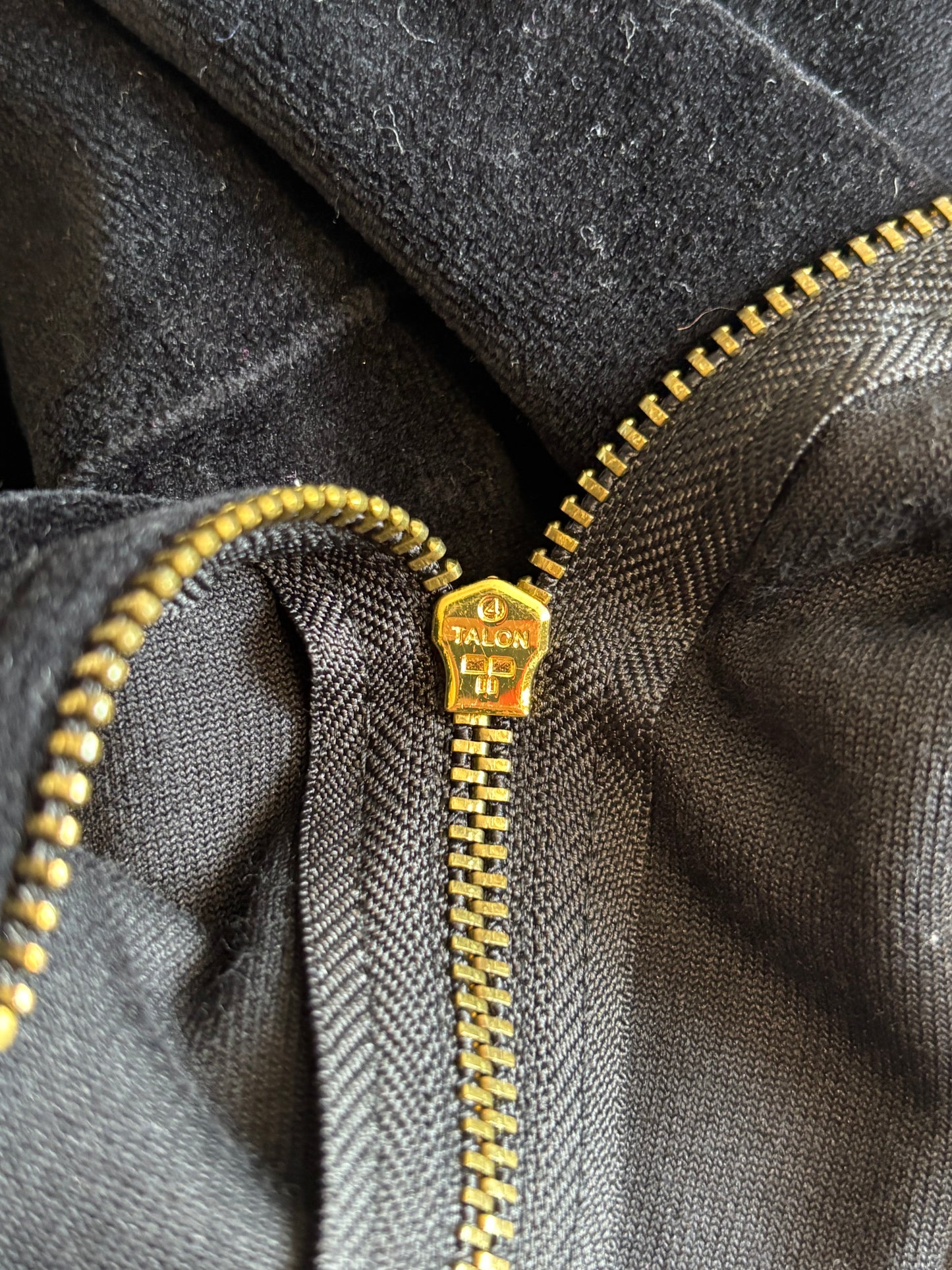 Juicy Couture Rare Black Velour 2 Piece Tracksuit