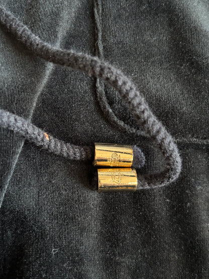 Juicy Couture Rare Black Velour 2 Piece Tracksuit