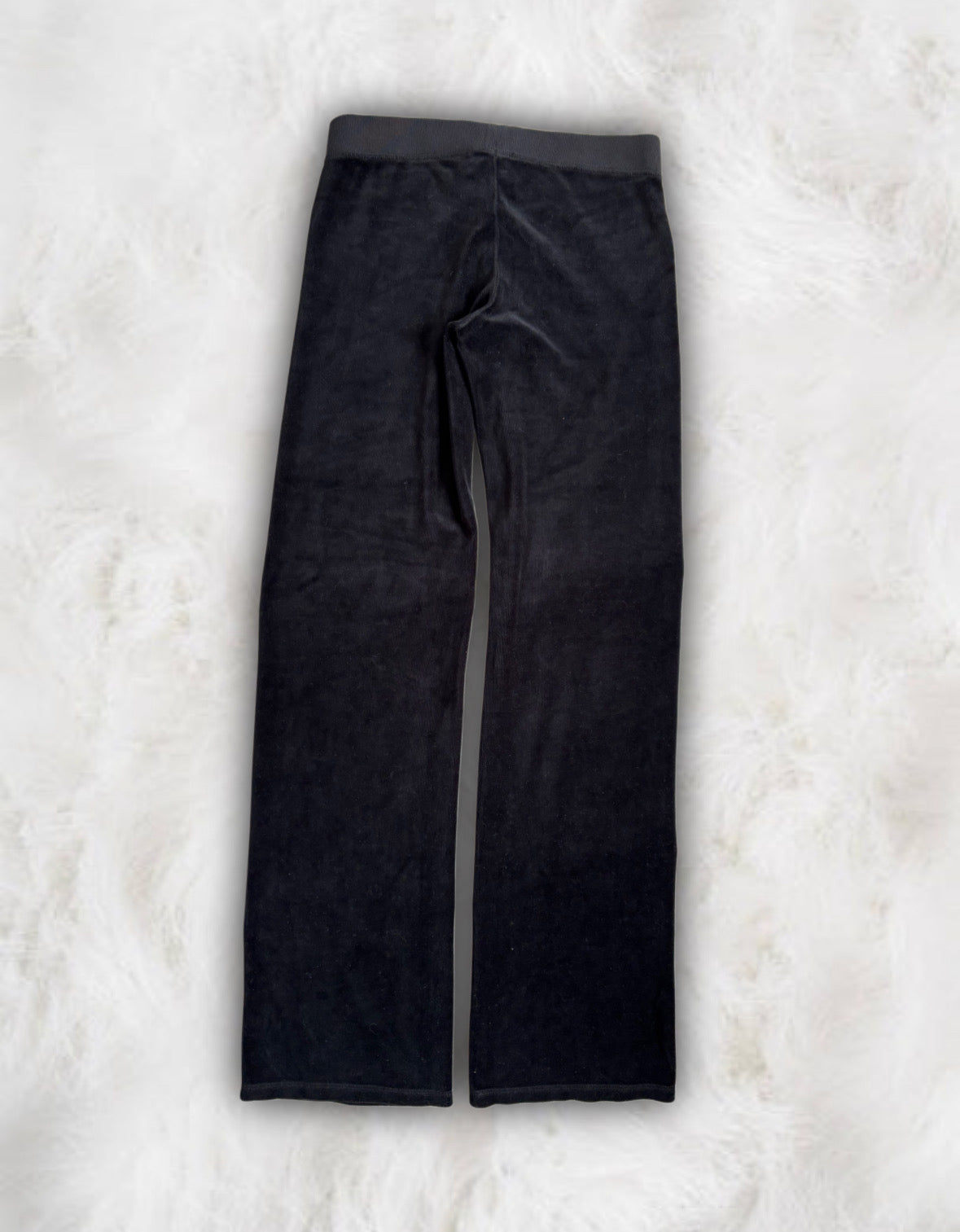 Juicy Couture Deadstock Black Velour 2 Piece Tracksuit