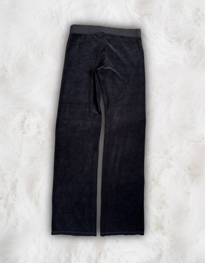 Juicy Couture Deadstock Black Velour 2 Piece Tracksuit