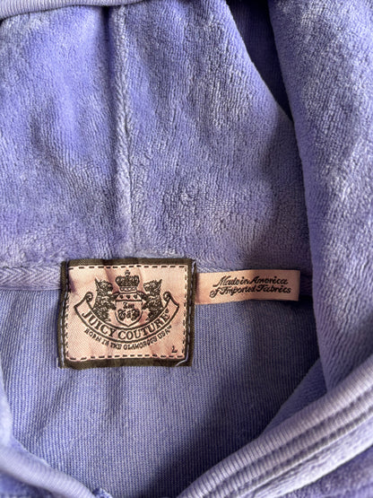 Juicy Couture Lavender Velour Hoodie