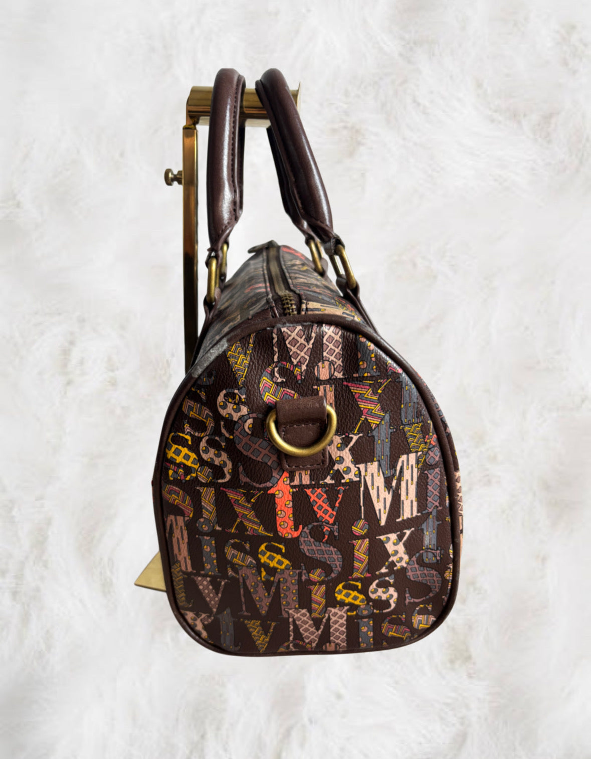 Miss Sixty Retro All Over Print Duffle Bag