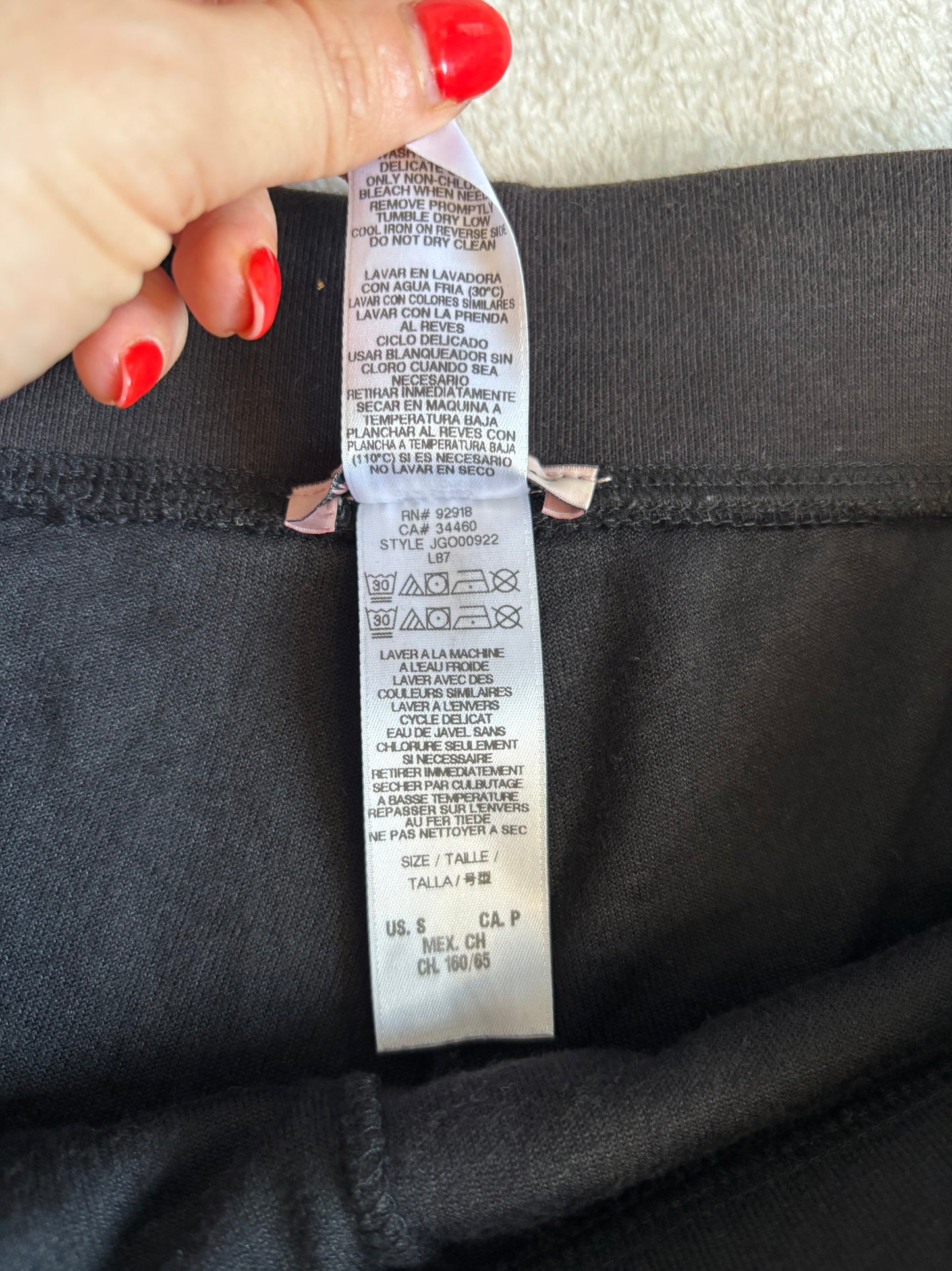 Juicy Couture Black Velour 2 Piece Tracksuit