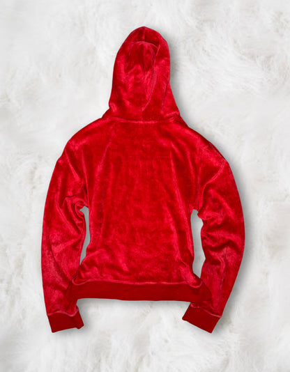 Victoria’s Secret PINK 2005 Red Velour 2 Piece Tracksuit