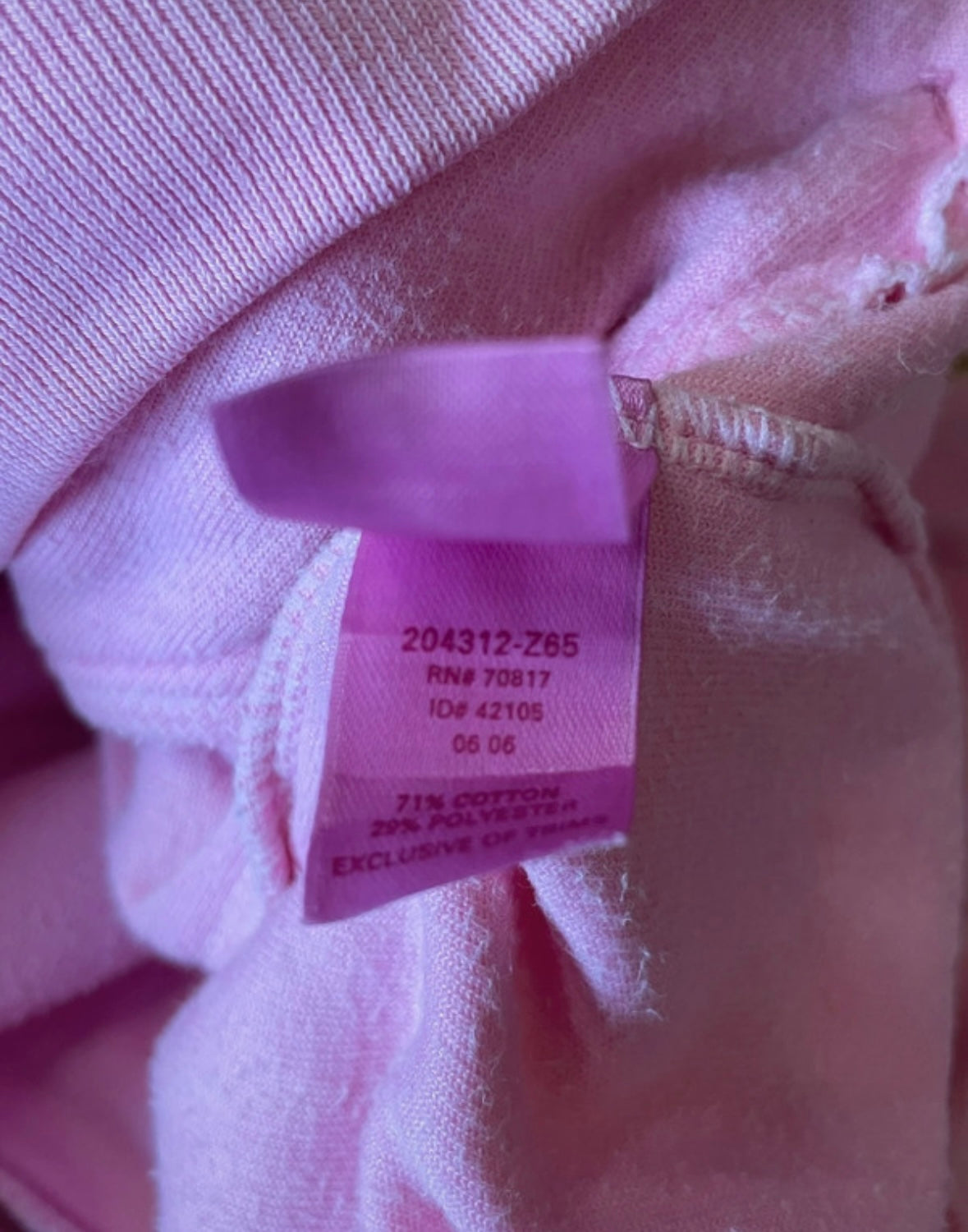 Victoria’s Secret PINK Baby Pink Velour 2006 2 Piece Tracksuit