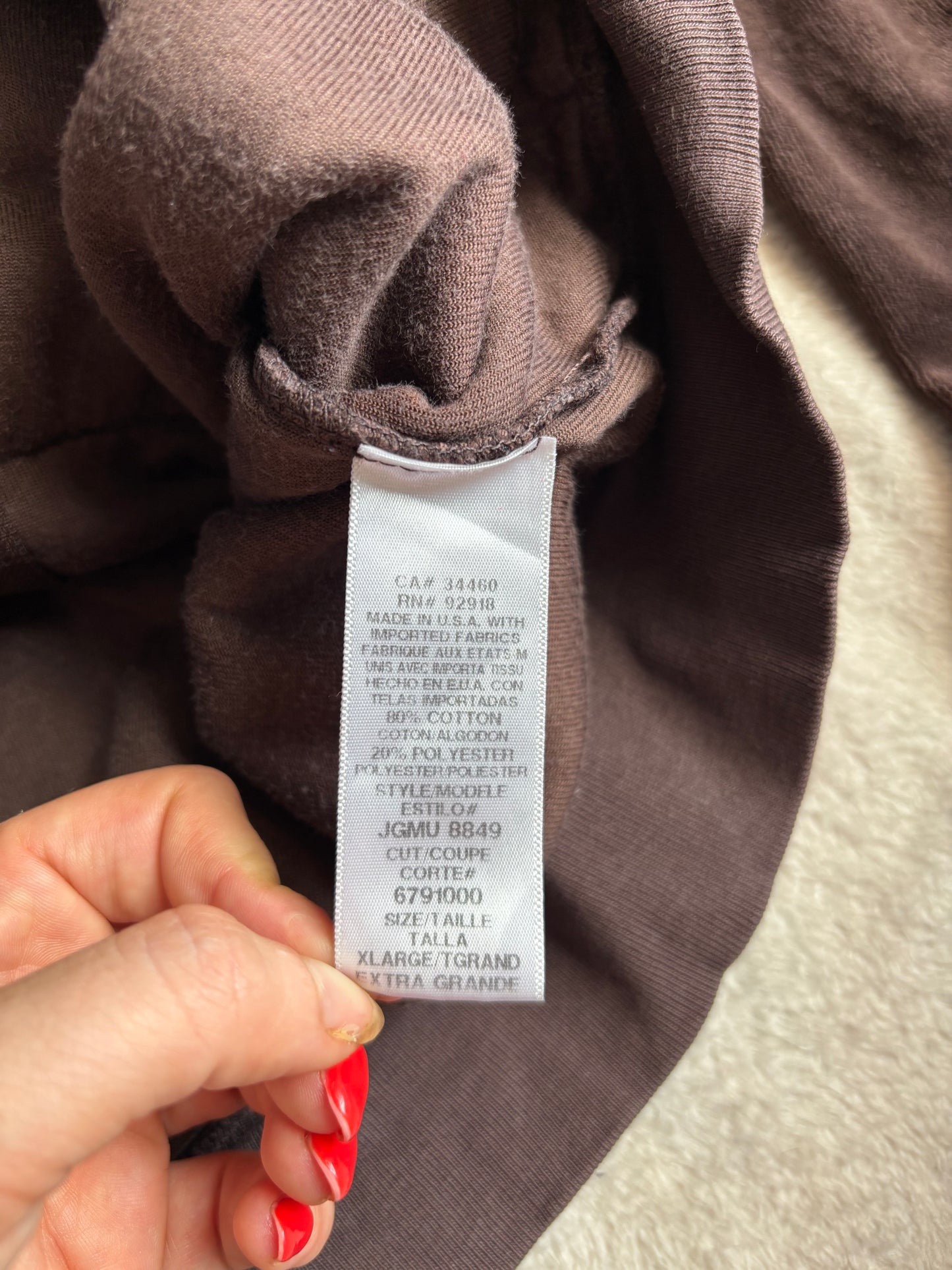 Juicy Couture Chocolate Brown Velour Hoodie