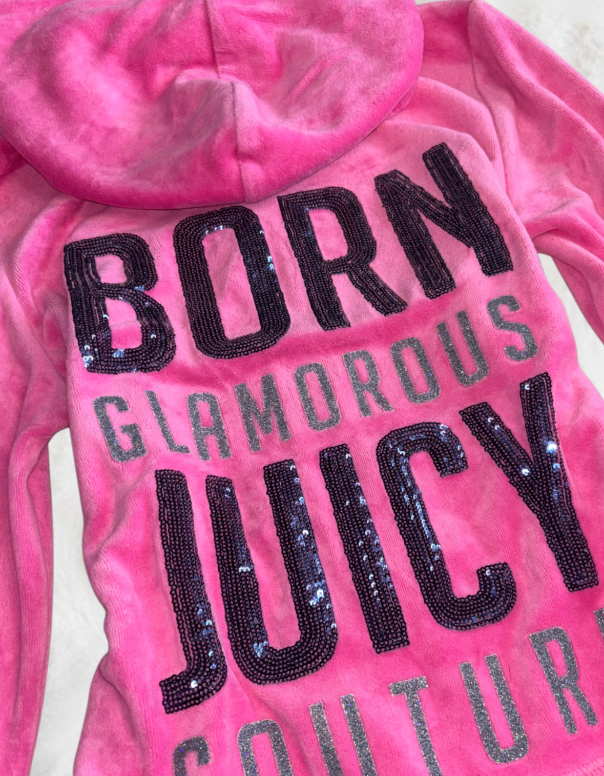 Juicy Couture Pink Velour 2 Piece Tracksuit