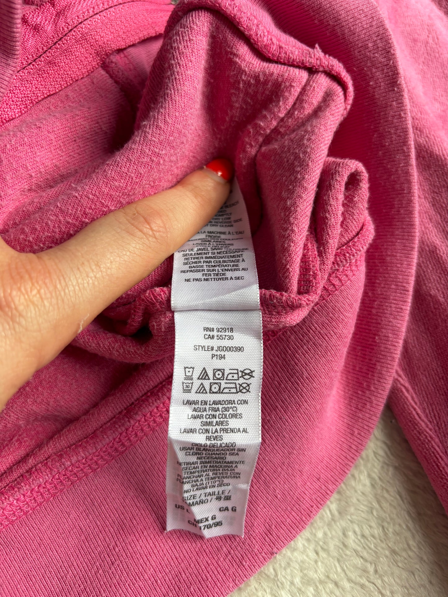 Juicy Couture Bubblegum Pink Velour Hoodie