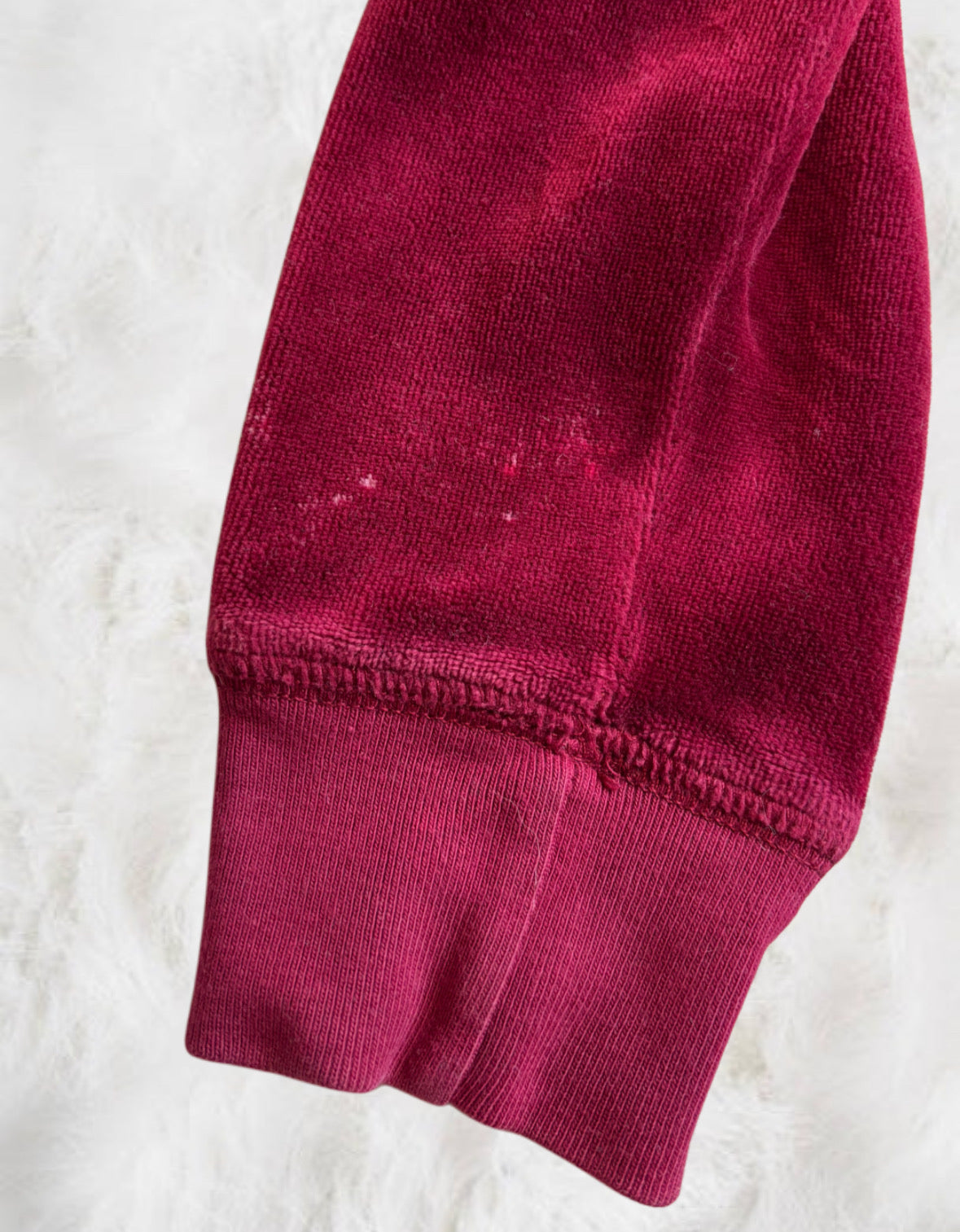 Juicy Couture Original Label Ruby Red Velour Jacket
