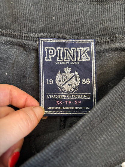 Victoria’s Secret PINK 2009 Charcoal Grey Velour 2 Piece Tracksuit