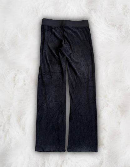 Juicy Couture Black Velour 2 Piece Tracksuit
