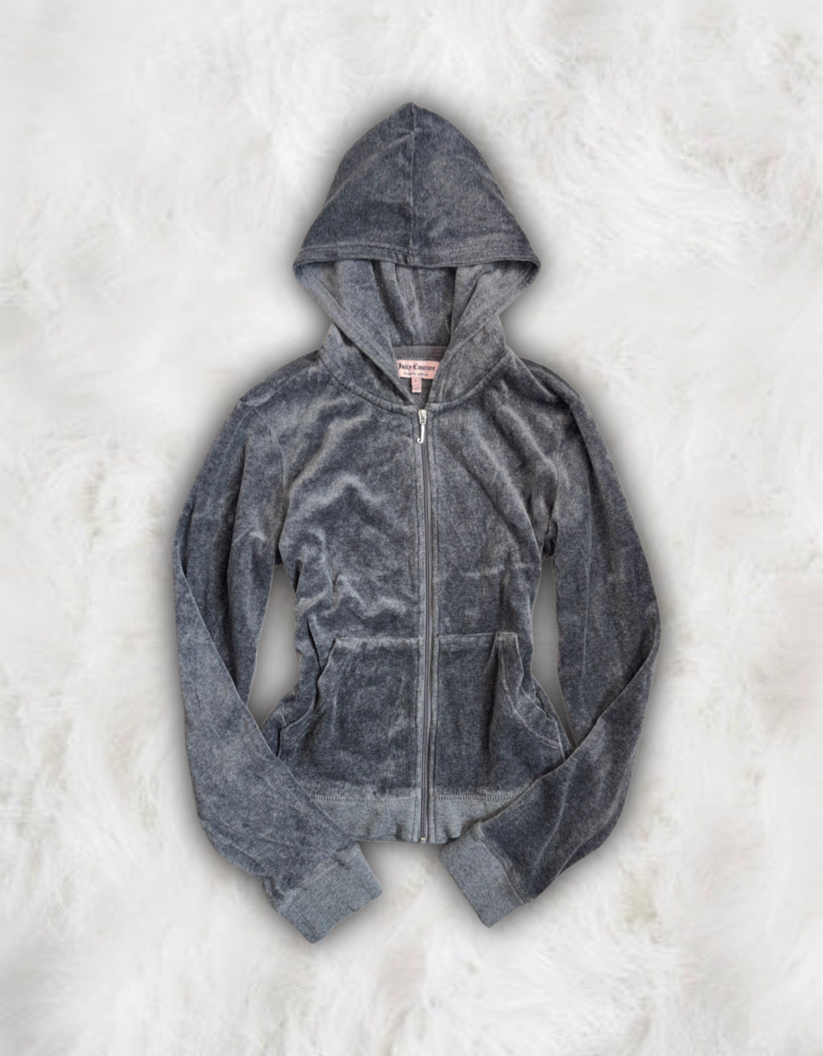 Juicy Couture Grey Velour 2 Piece Tracksuit