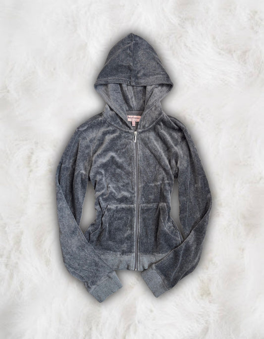 Juicy Couture Grey Velour 2 Piece Tracksuit