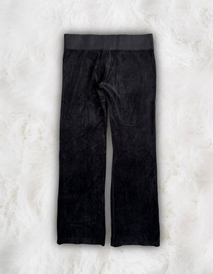 Bebe Black Velour Pants