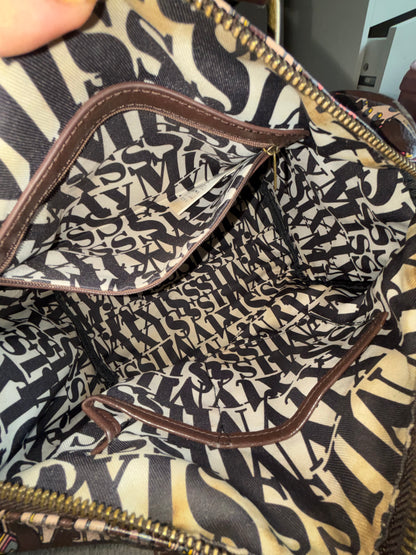 Miss Sixty Retro All Over Print Duffle Bag