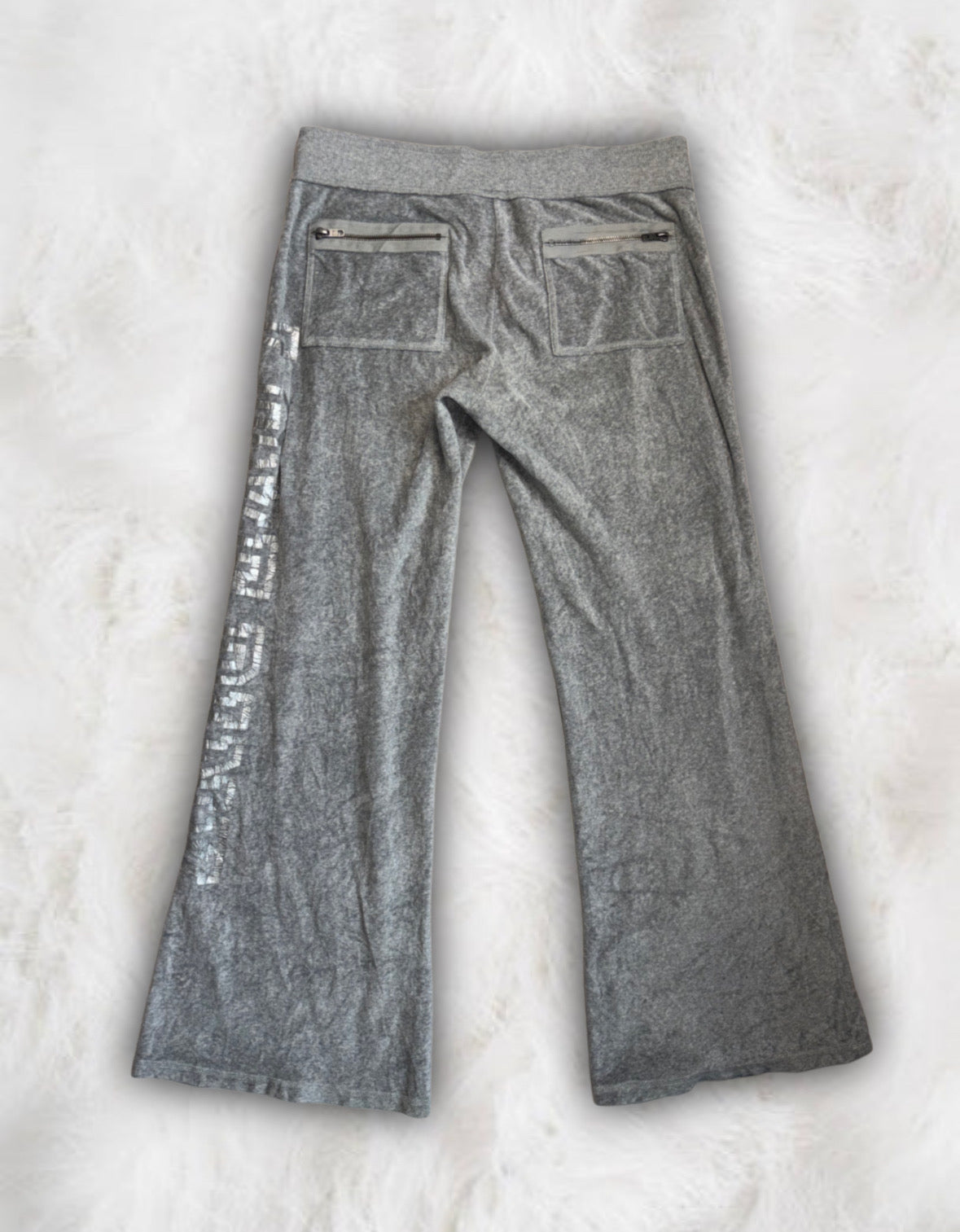 Victoria’s Secret PINK Grey Velour Pants