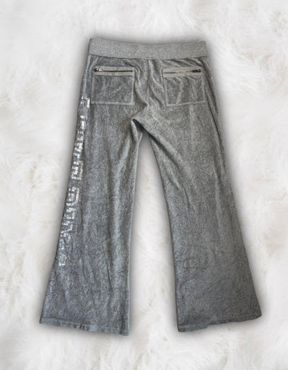 Victoria’s Secret PINK Grey Velour Pants