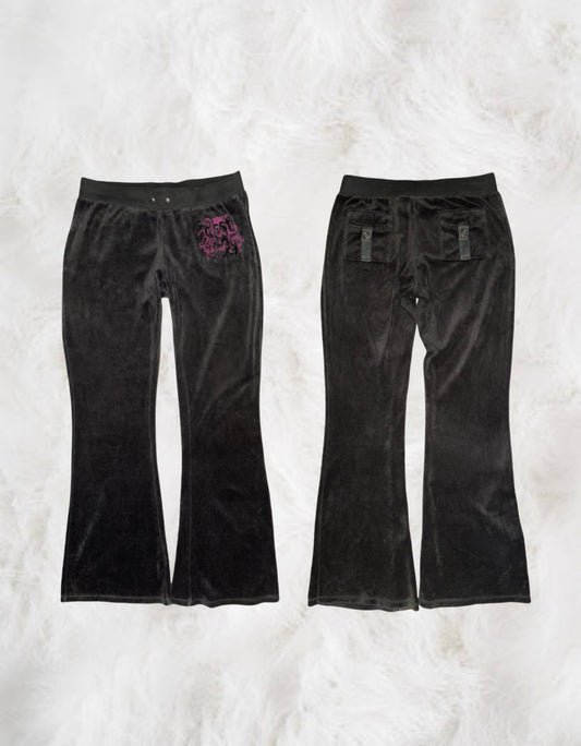 Juicy Couture Grey Velour Pants