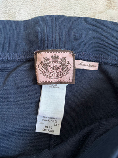 Juicy Couture Navy Velour 2 Piece Tracksuit