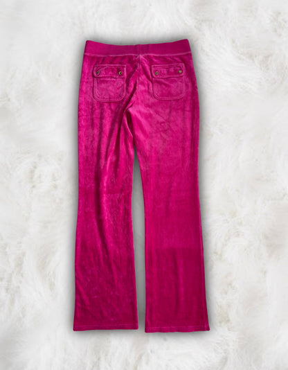 Juicy Couture Barbie Pink 2 Piece Velour Tracksuit