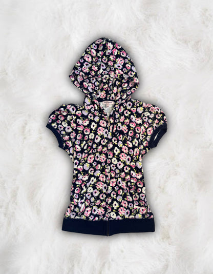 Juicy Couture Floral Terry Cloth 2 Piece Tracksuit