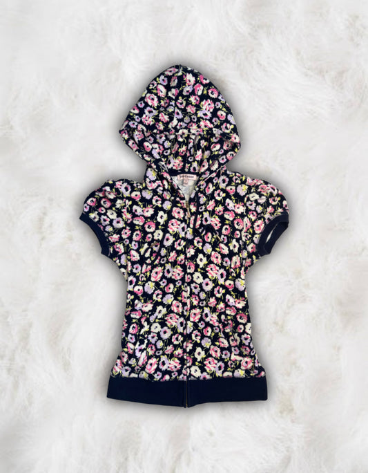 Juicy Couture Floral Terry Cloth 2 Piece Tracksuit
